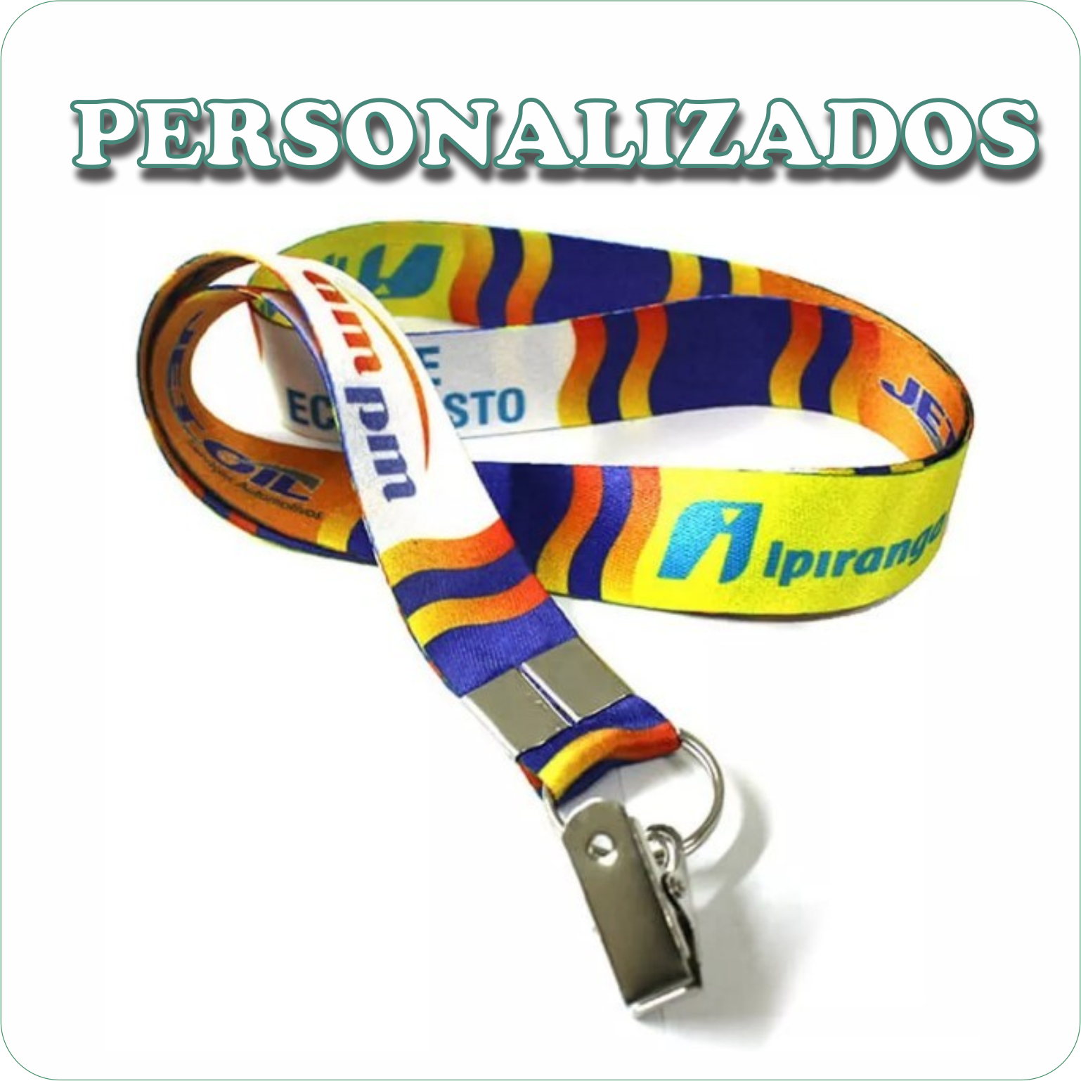 Cordão Crachá Personalizado