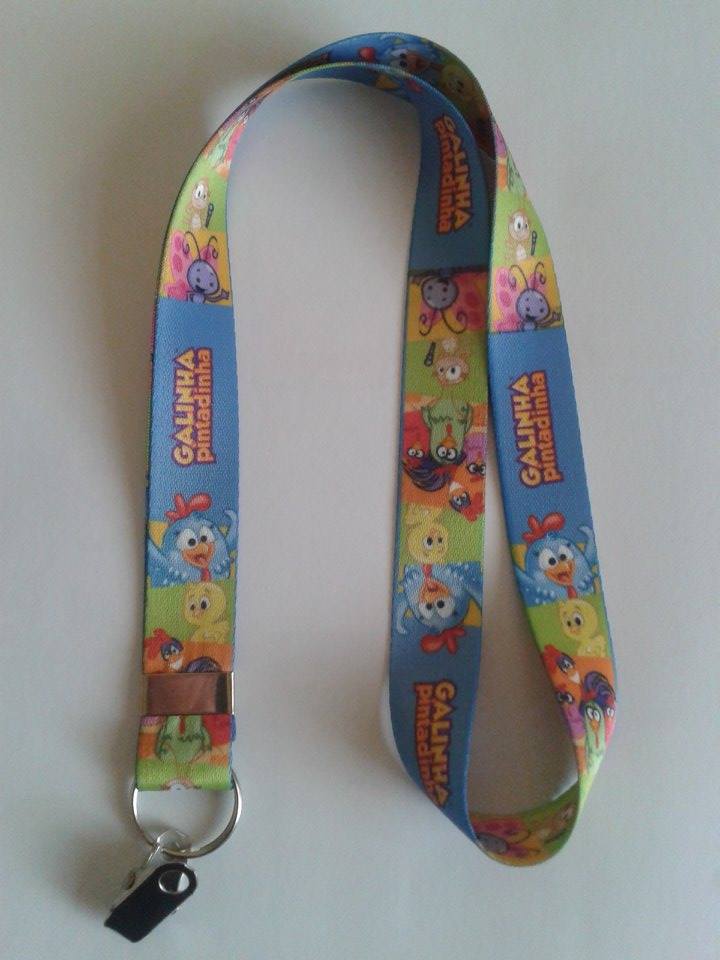 Cordão para crachá personalizado