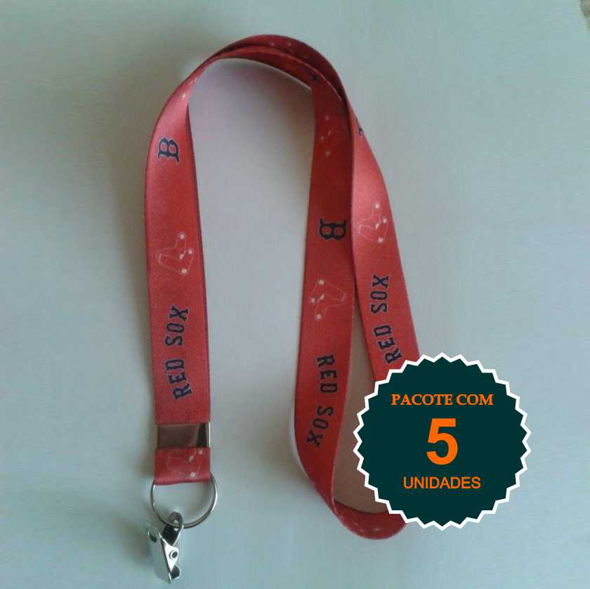 Cordão para crachá personalizado