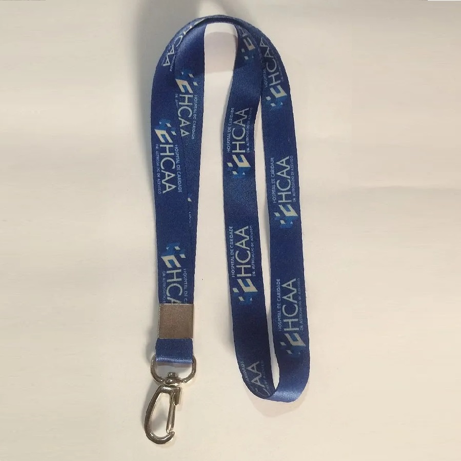 Cordão para crachá personalizado