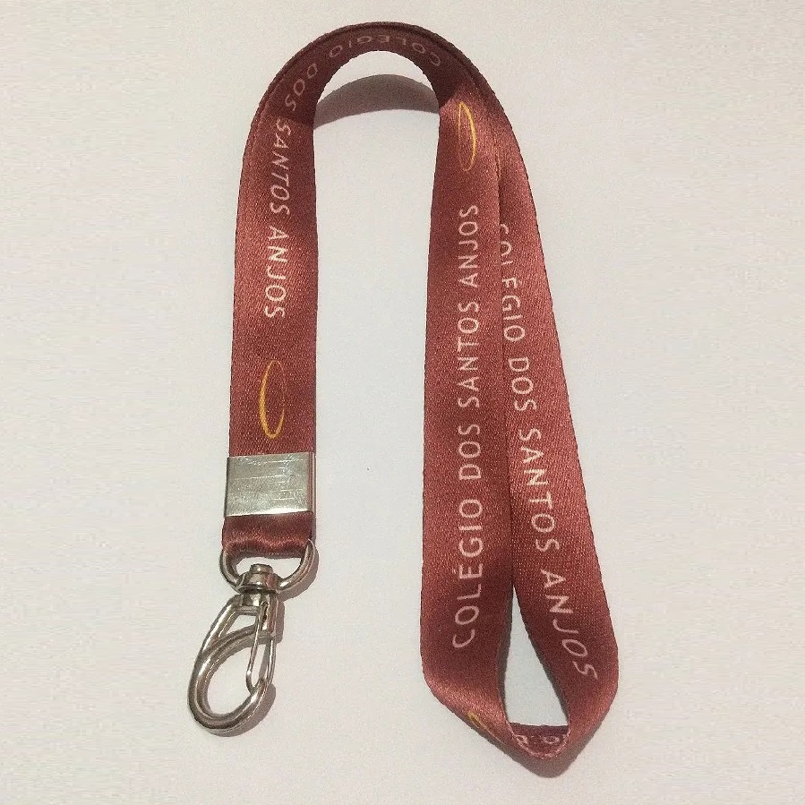 Cordão para crachá personalizado